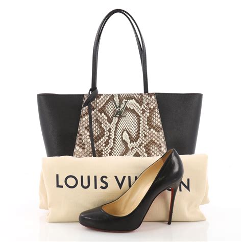 louis vuitton cabas sizes|louis vuitton lockme cabas python.